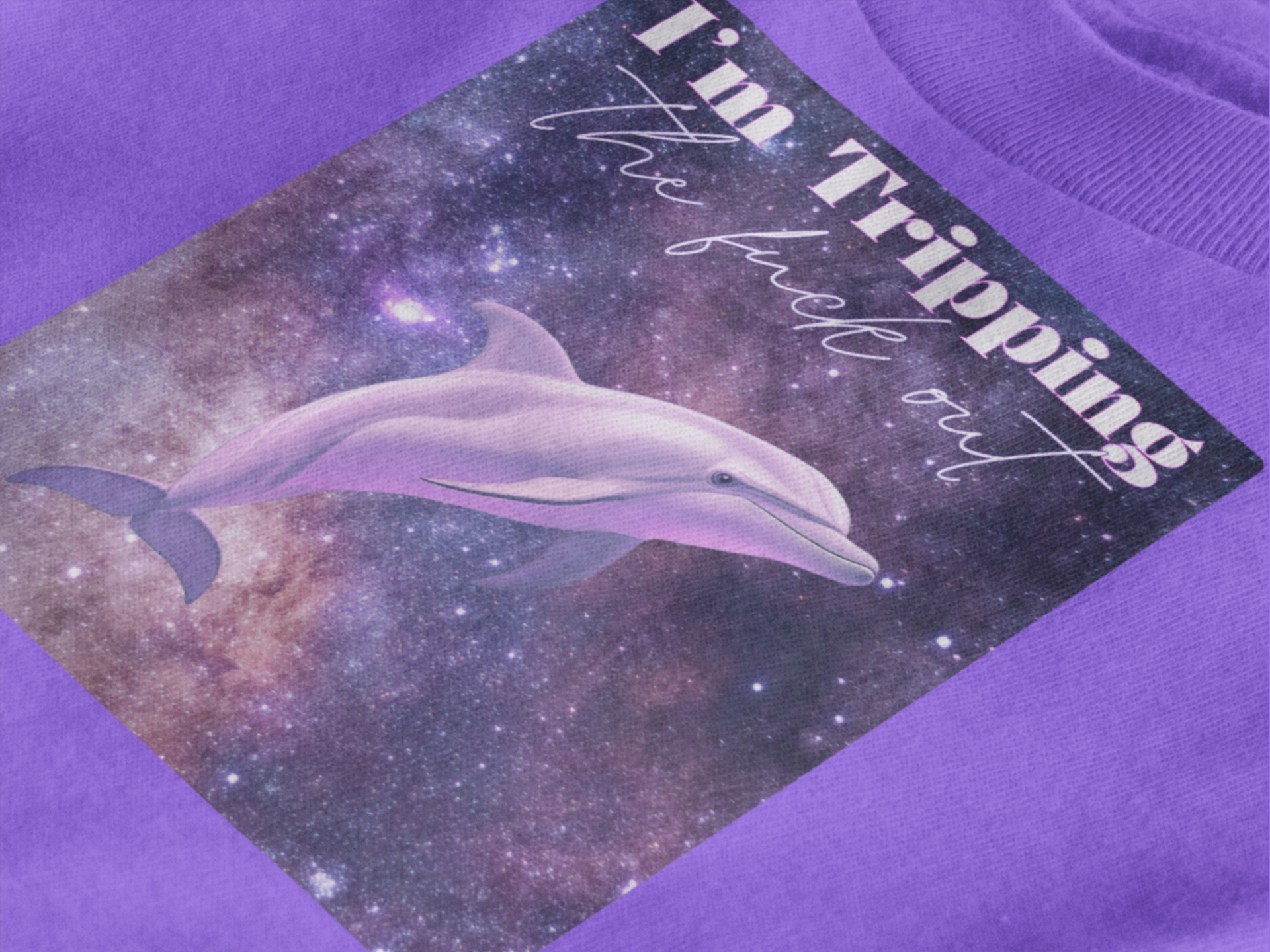 “I’m tripping the f*ck out”