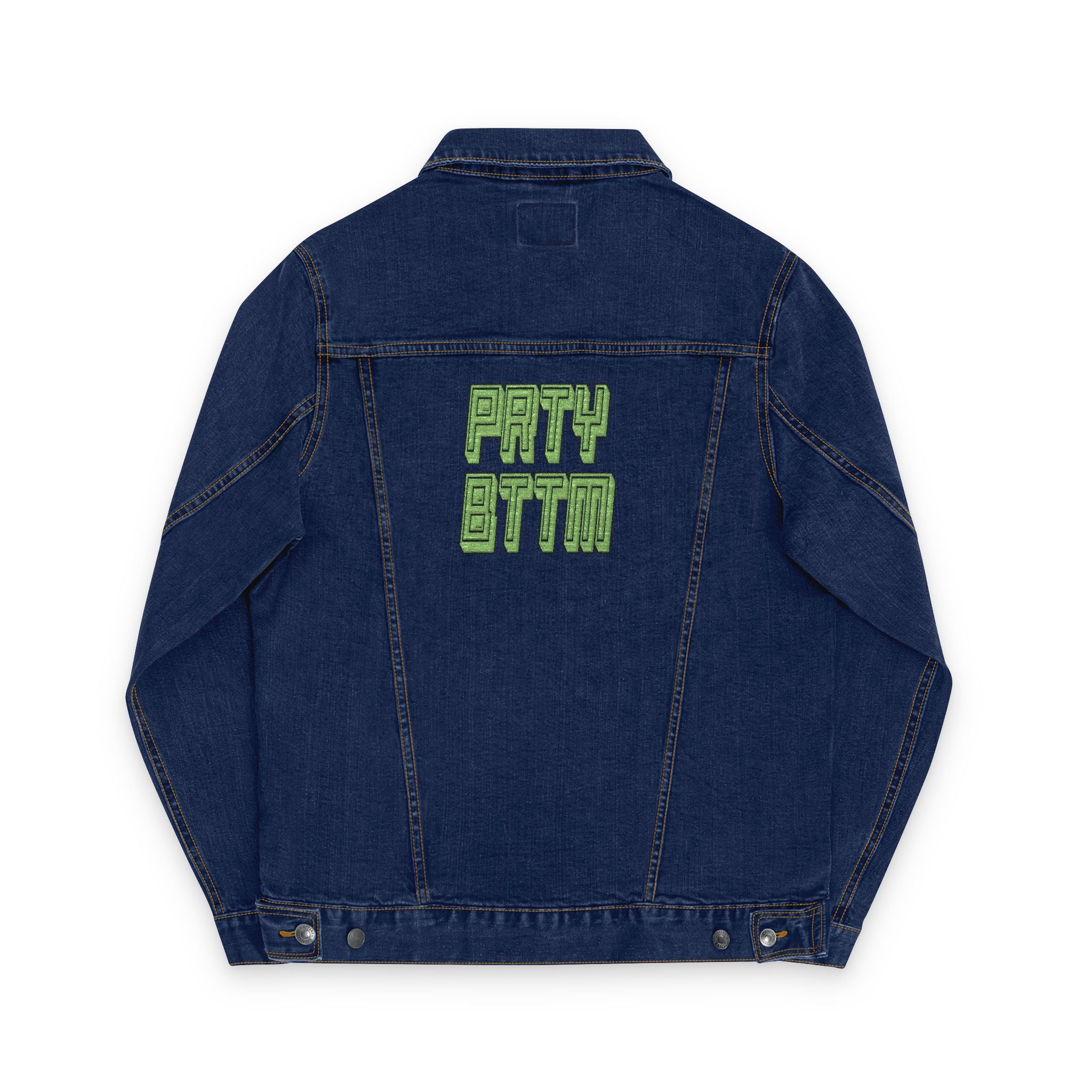 Denim Jacket – Embroidered Attitude