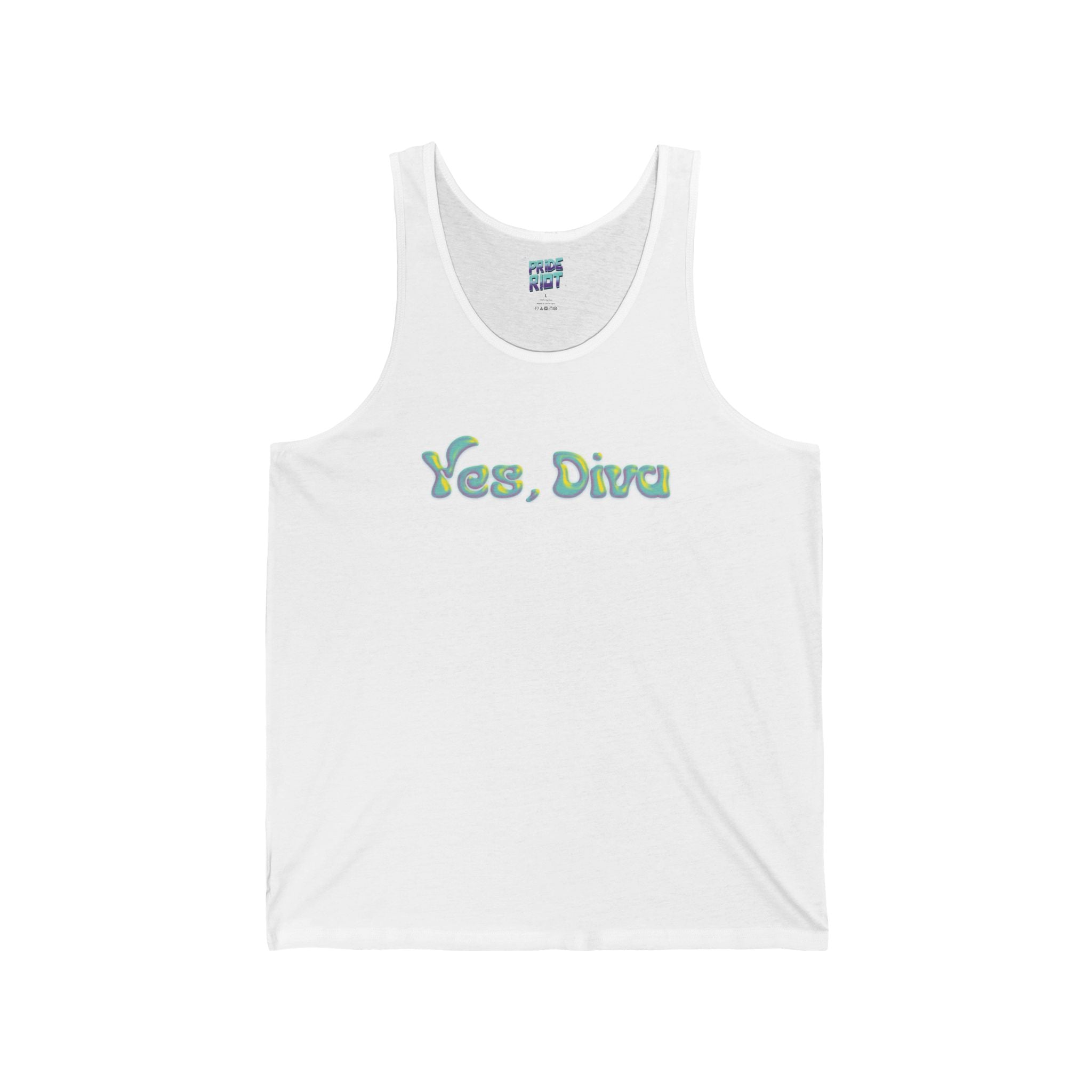 YES, DIVA – Unisex Jersey Tank
