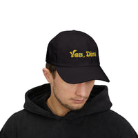YES, DIVA – Classic Dad Cap (White, Embroidered)