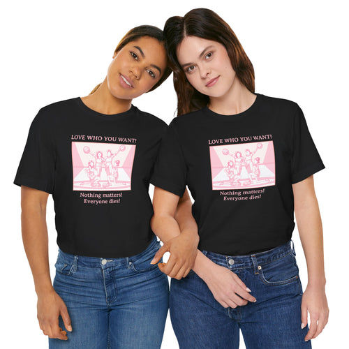 Love Who You Want – Cheerleaders Tee