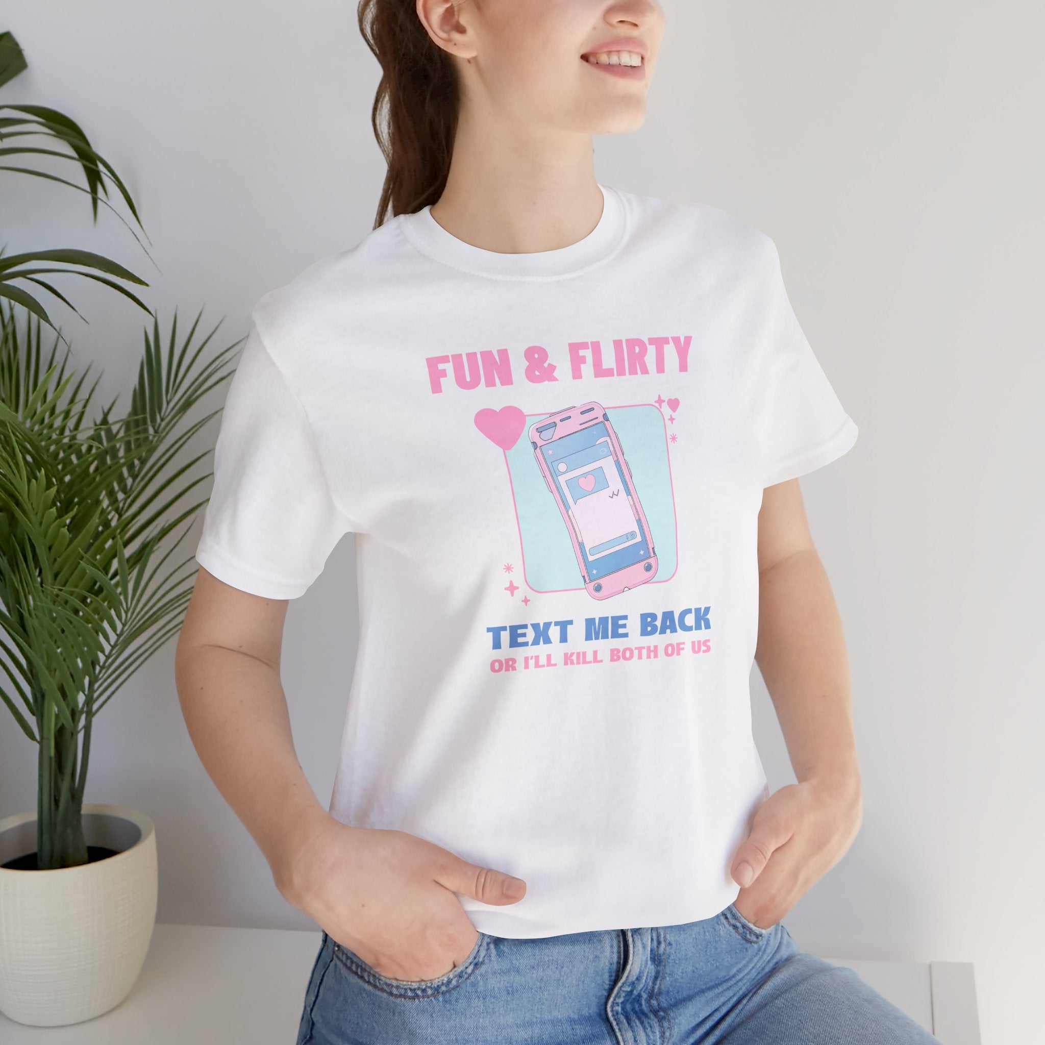 Text Me Back – Unisex Tee