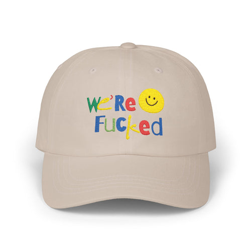 Dad Cap – We’re F*cked (Embroidery)