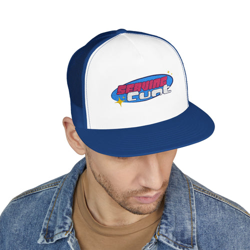 Snapback cap with Club Riot embroidery – queer streetwear hat