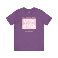 Love Who You Want – Cheerleaders Tee