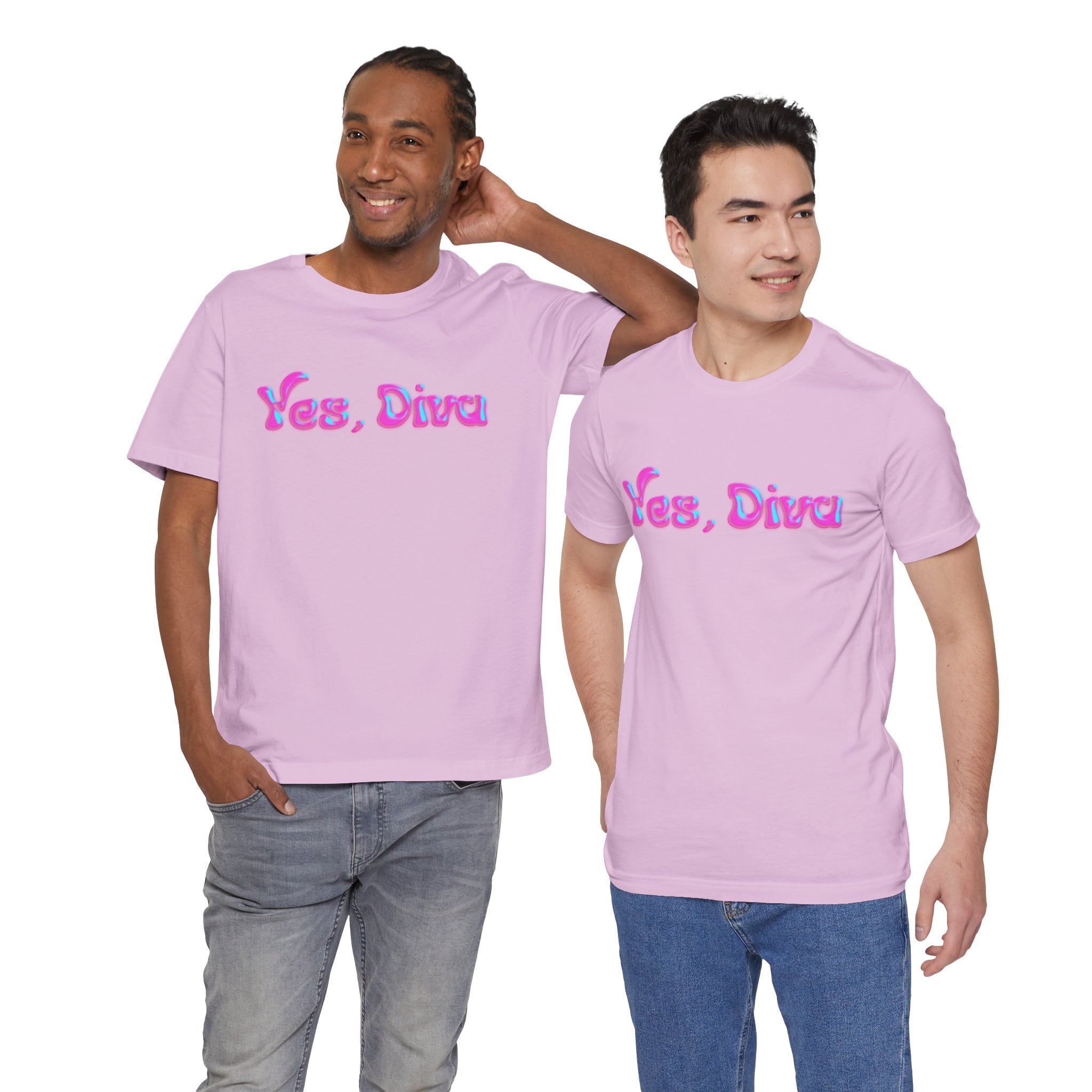 YES, DIVA – Garment‑Dyed Tee