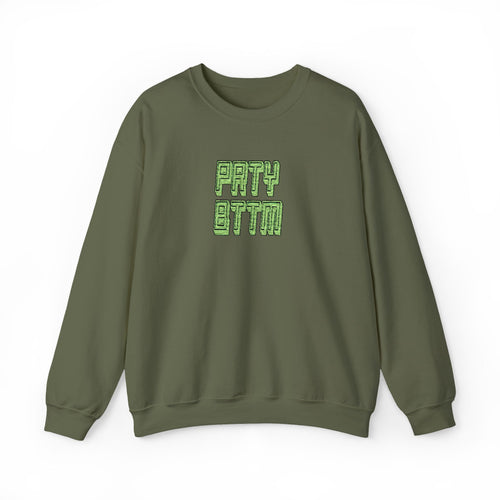 Sparkling Green Text – Crewneck Sweatshirt
