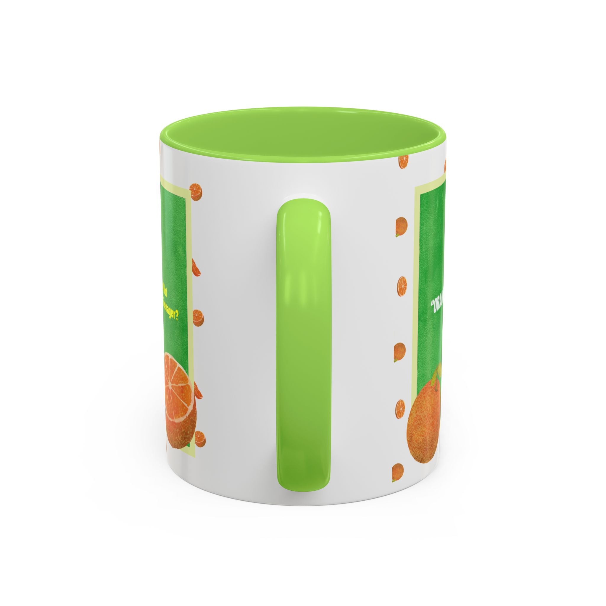 Orange Mug – Cheerful Ceramic