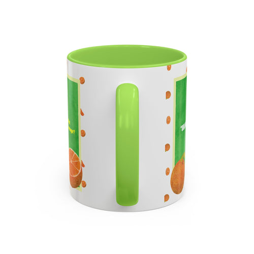 Orange Mug – Cheerful Ceramic