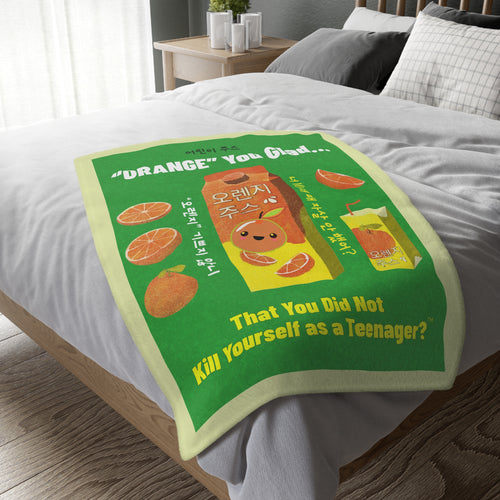 Velveteen Blanket – Two‑Sided Print