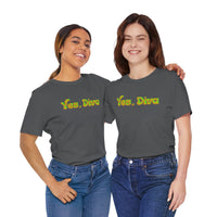 YES, DIVA – Garment‑Dyed Tee