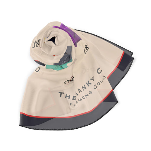 Hanky Code Poly Scarf