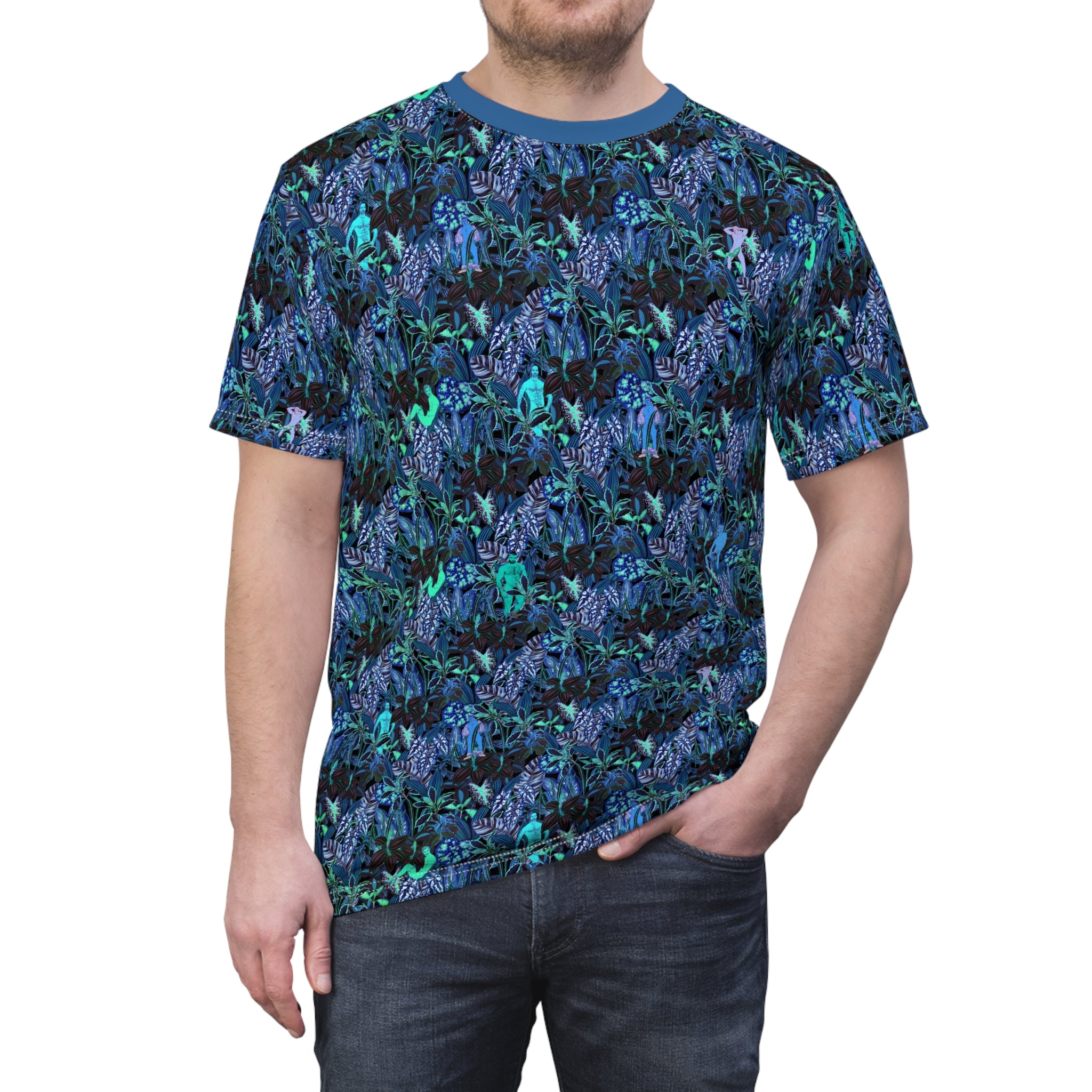 Hidden Hunks – Tropical Jungle Tee