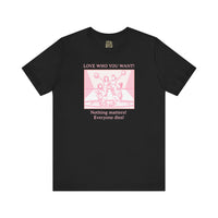 Love Who You Want – Cheerleaders Tee