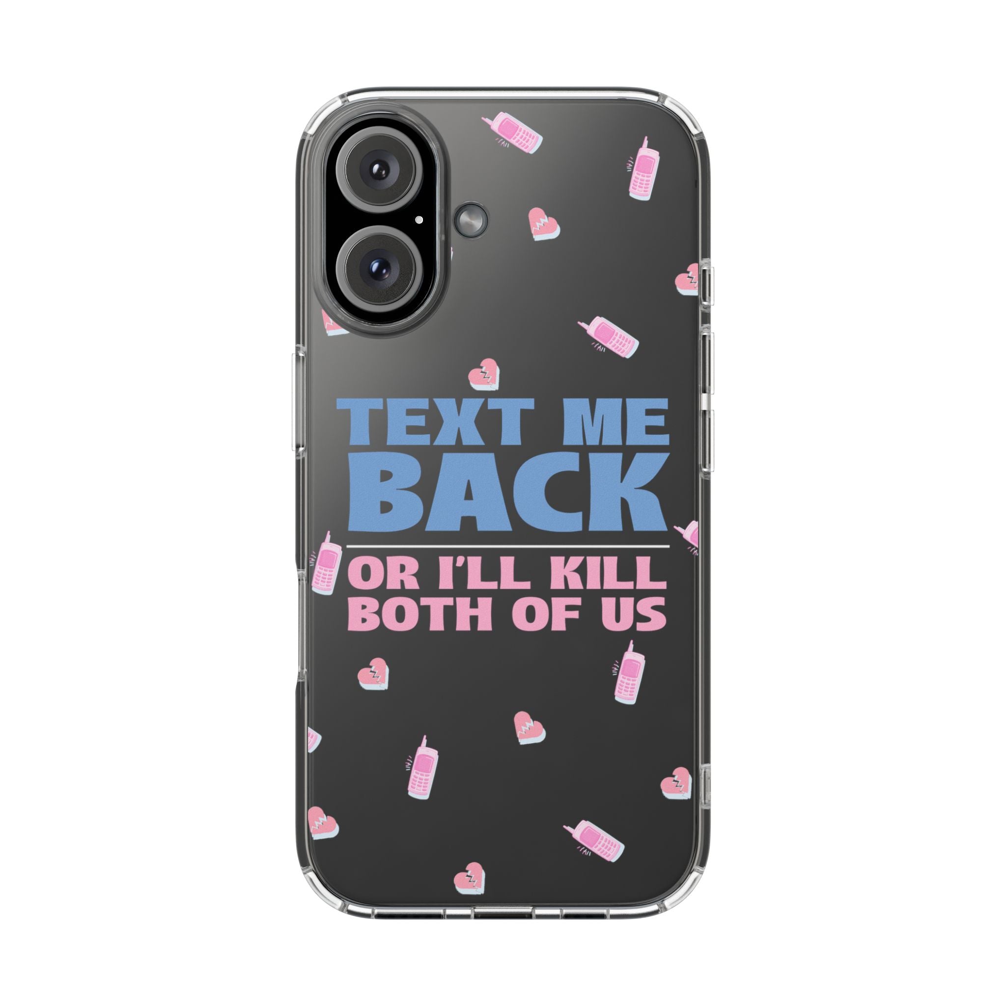 Phone Case – Text Me Back (Flirtation & Frustration)
