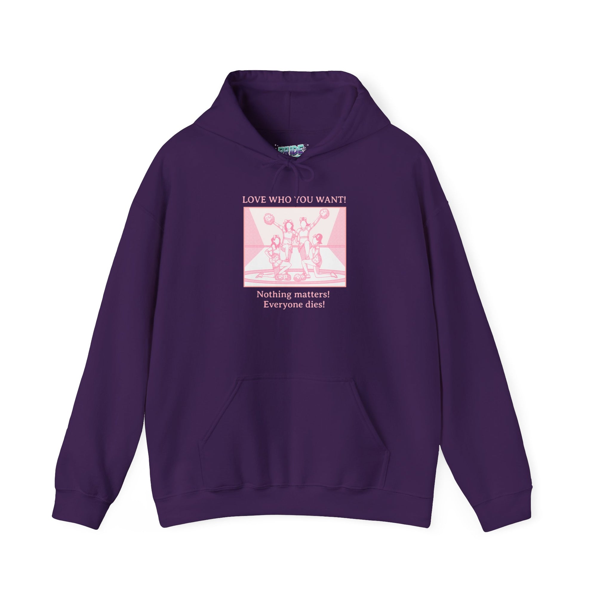 Crewneck sweatshirt with Club Riot design – queer streetwear
