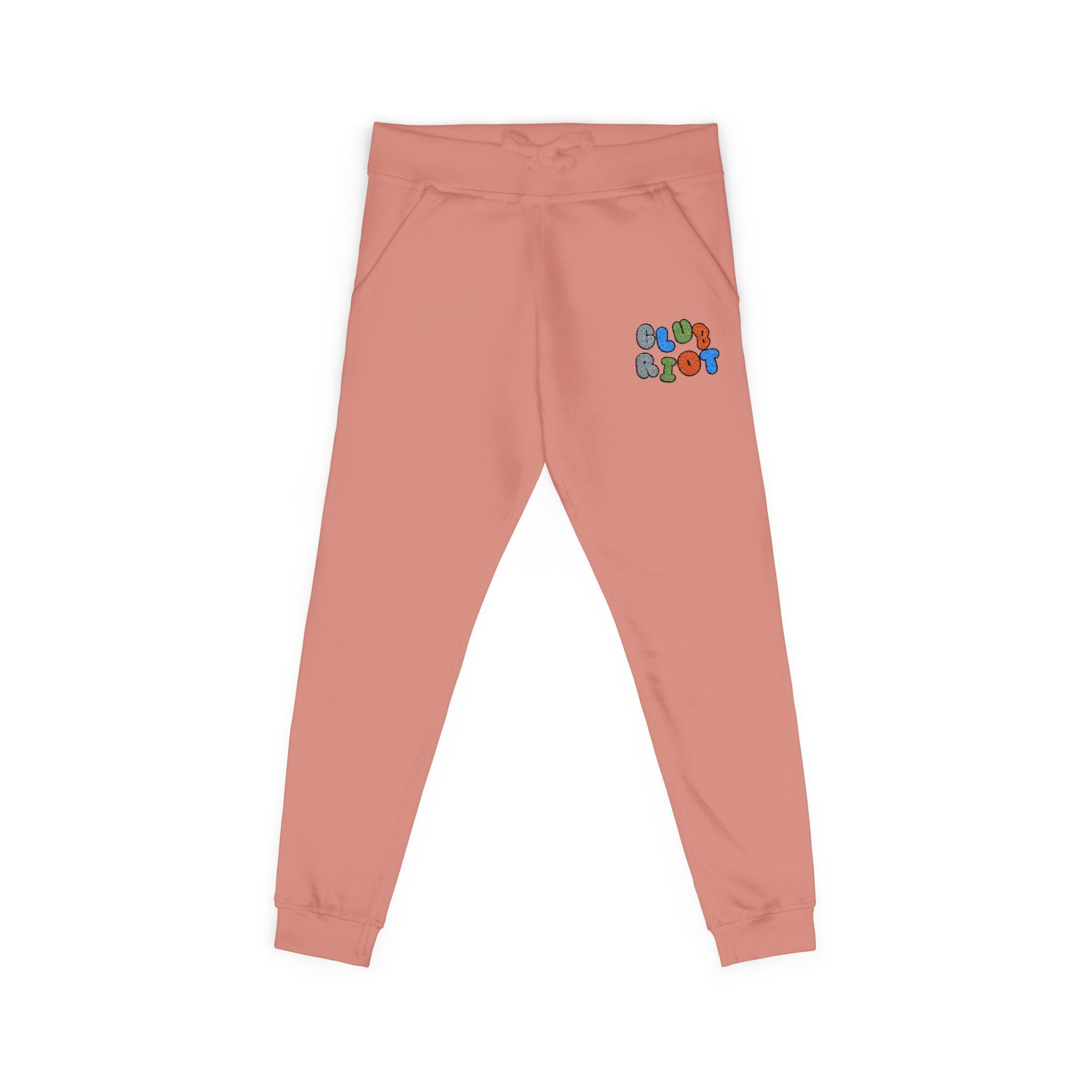 Embroidered Fleece Sweatpants