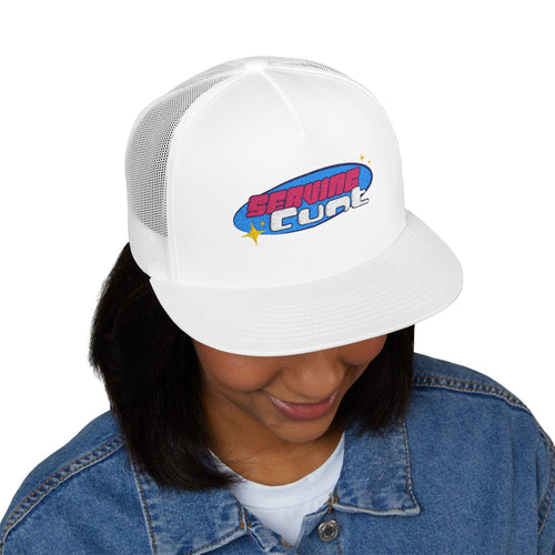 Serving C*nt 5 Panel Trucker Cap – Embroidered