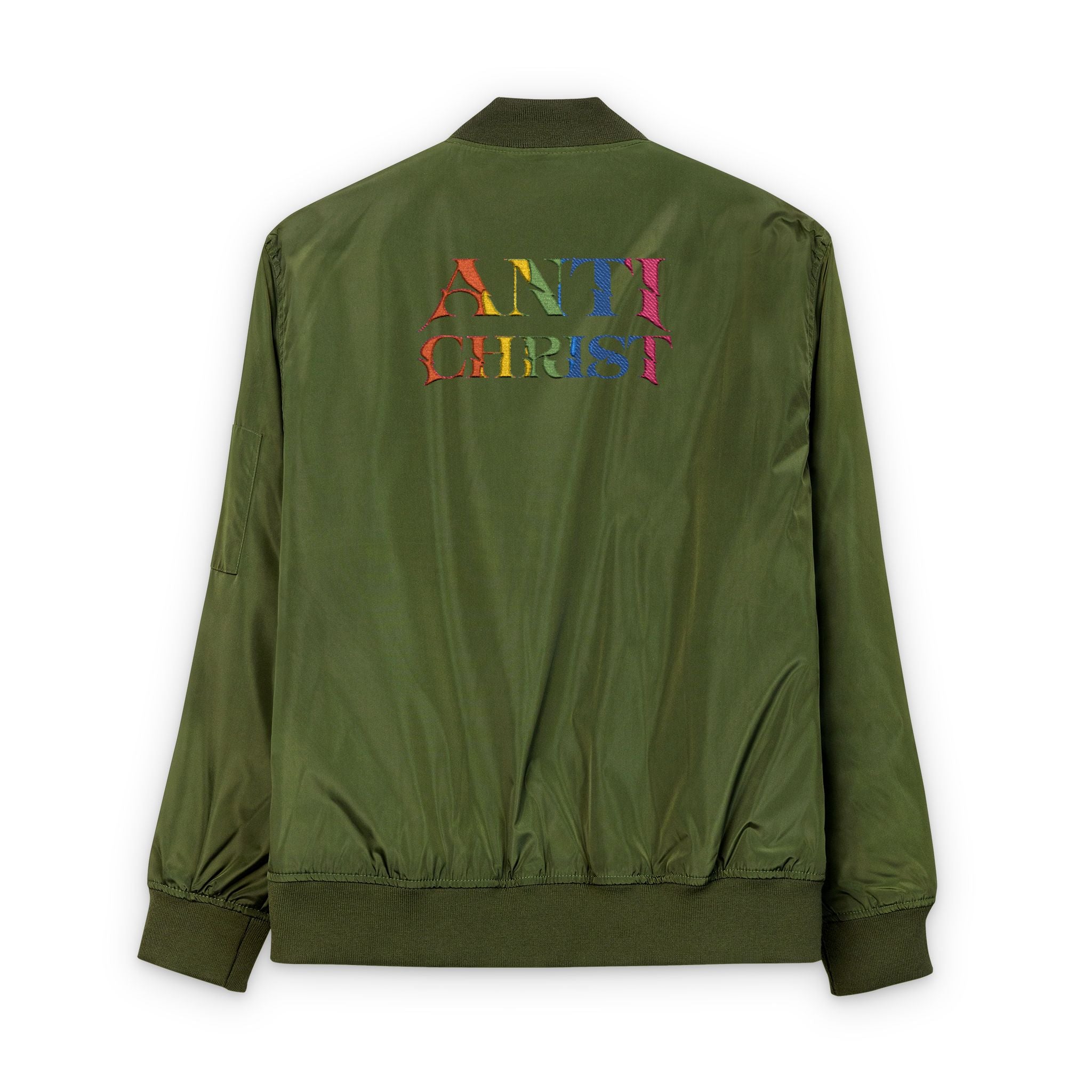 Embroidered Bomber – Bold Stitch