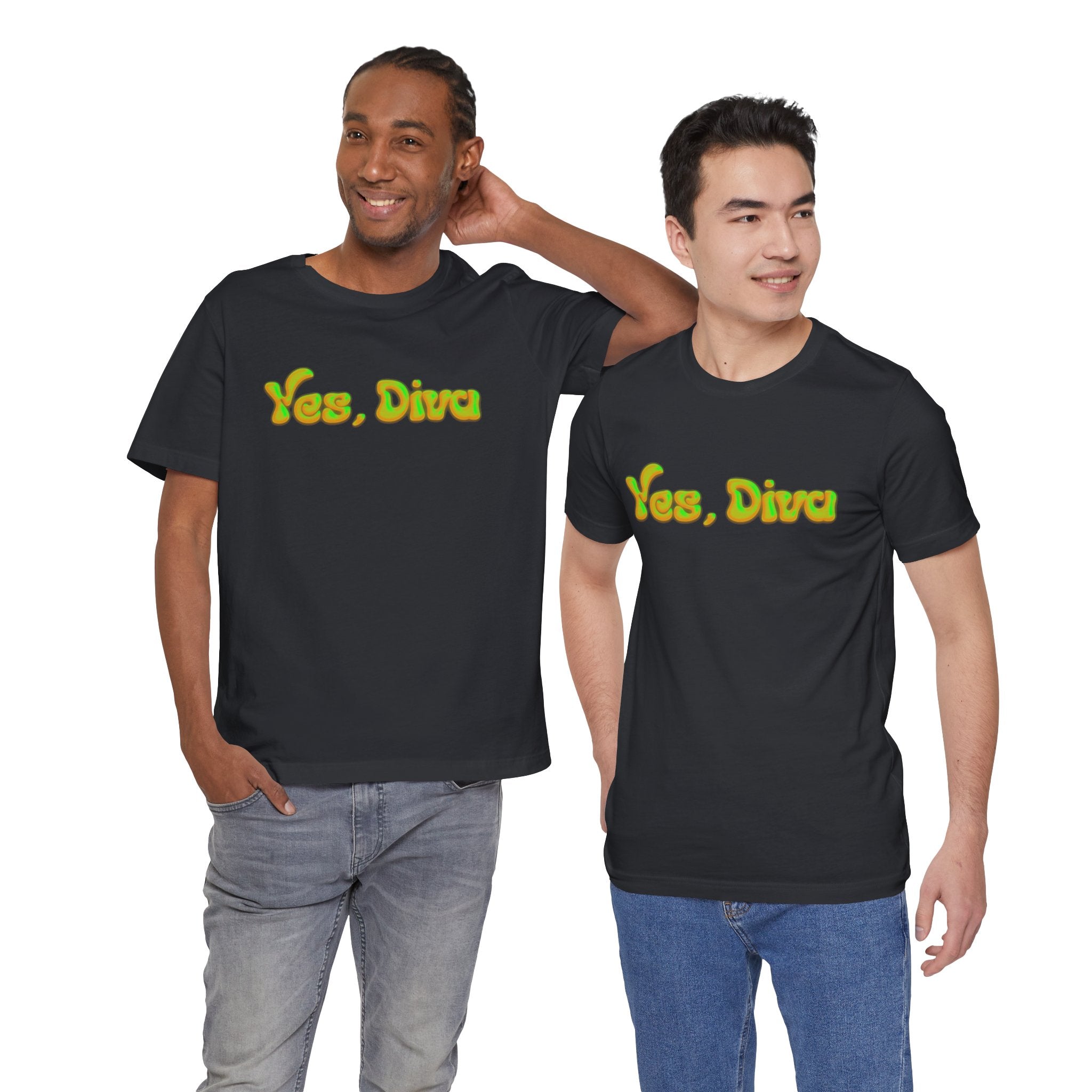 YES, DIVA – Garment‑Dyed Tee