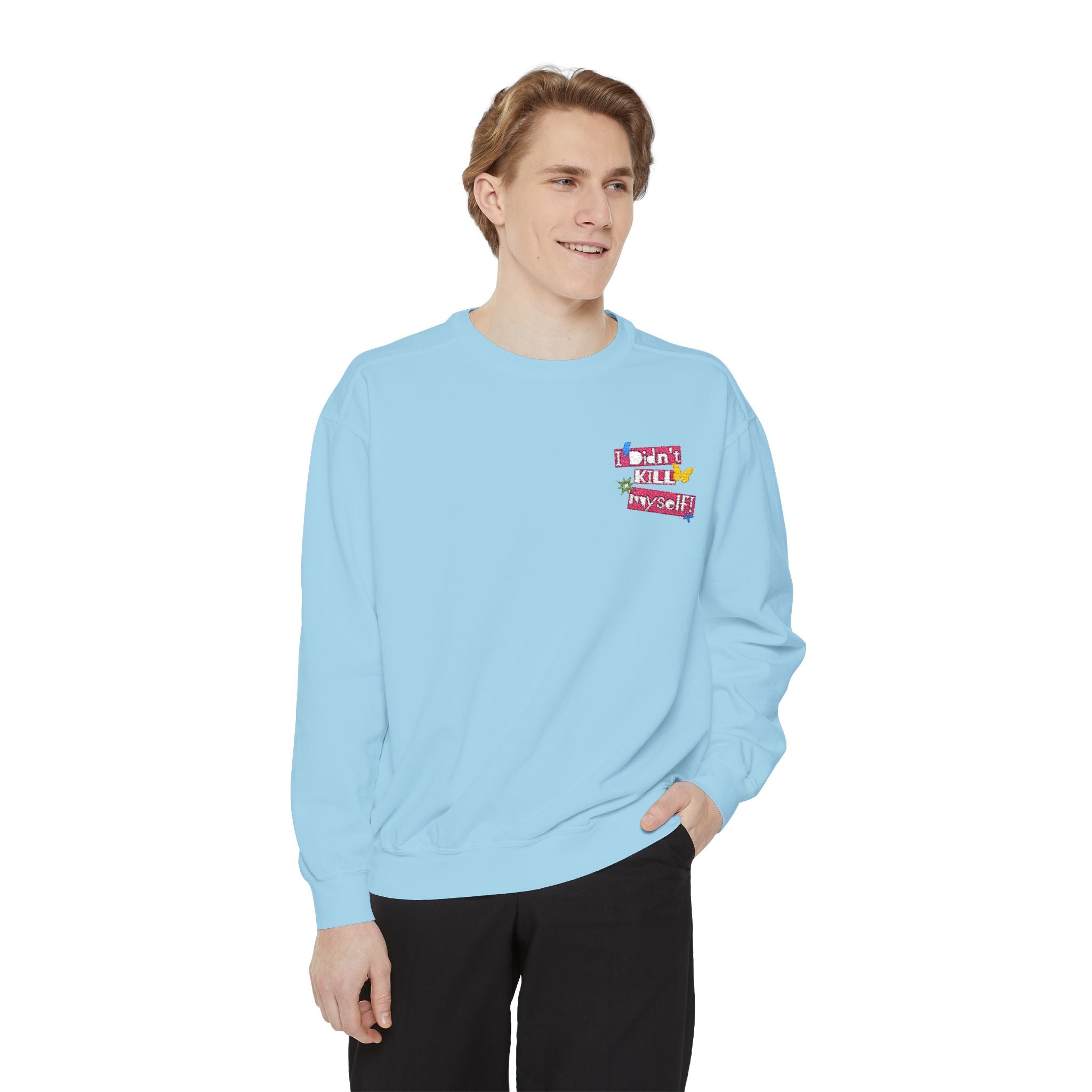 Floral Unisex Sweatshirt – Soft Bloom Energy