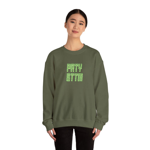 Sparkling Green Text – Crewneck Sweatshirt