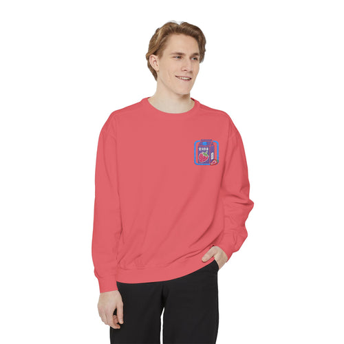 Strawberry Milk – Embroidered Sweatshirt