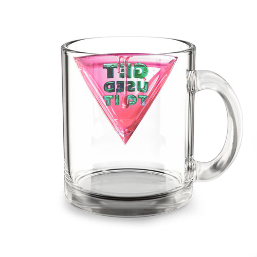 Pink Glass Mug – Get Used To It