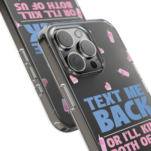 Phone Case – Text Me Back (Flirtation & Frustration)