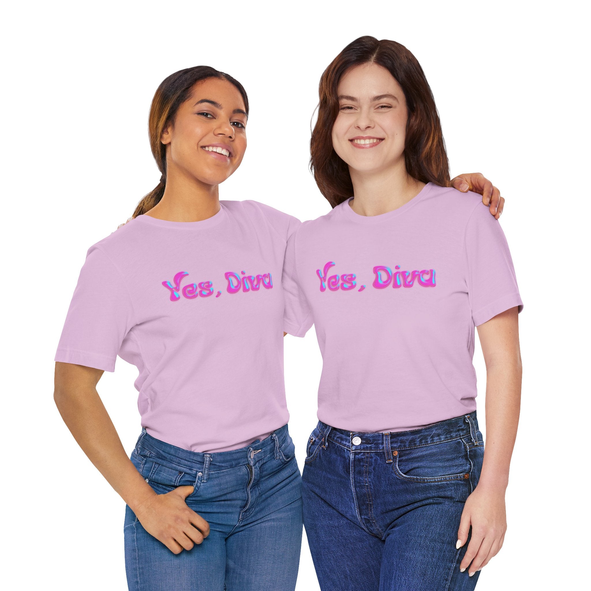 YES, DIVA – Garment‑Dyed Tee