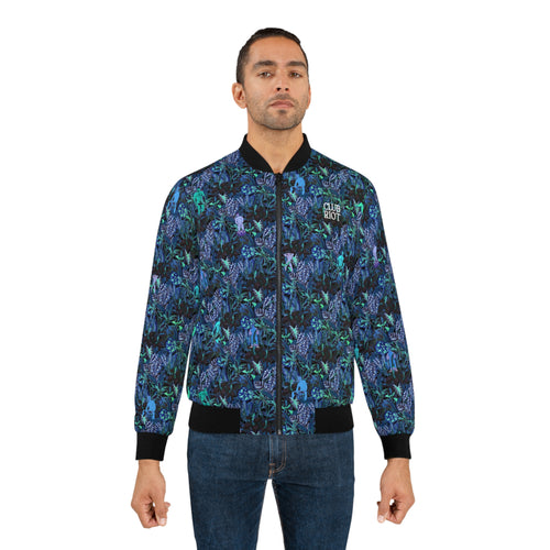 Bomber Jacket – Tropical Print, Street Attitude