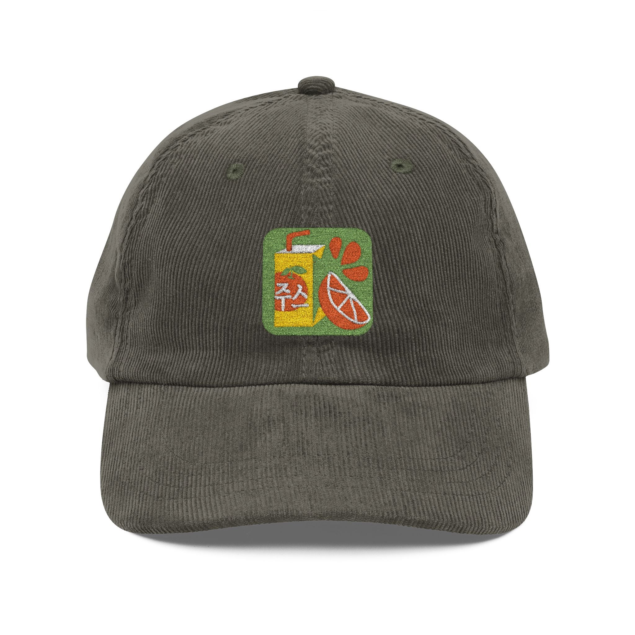 Vintage Corduroy Cap – Embroidered Soft Flex