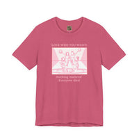 Love Who You Want – Cheerleaders Tee