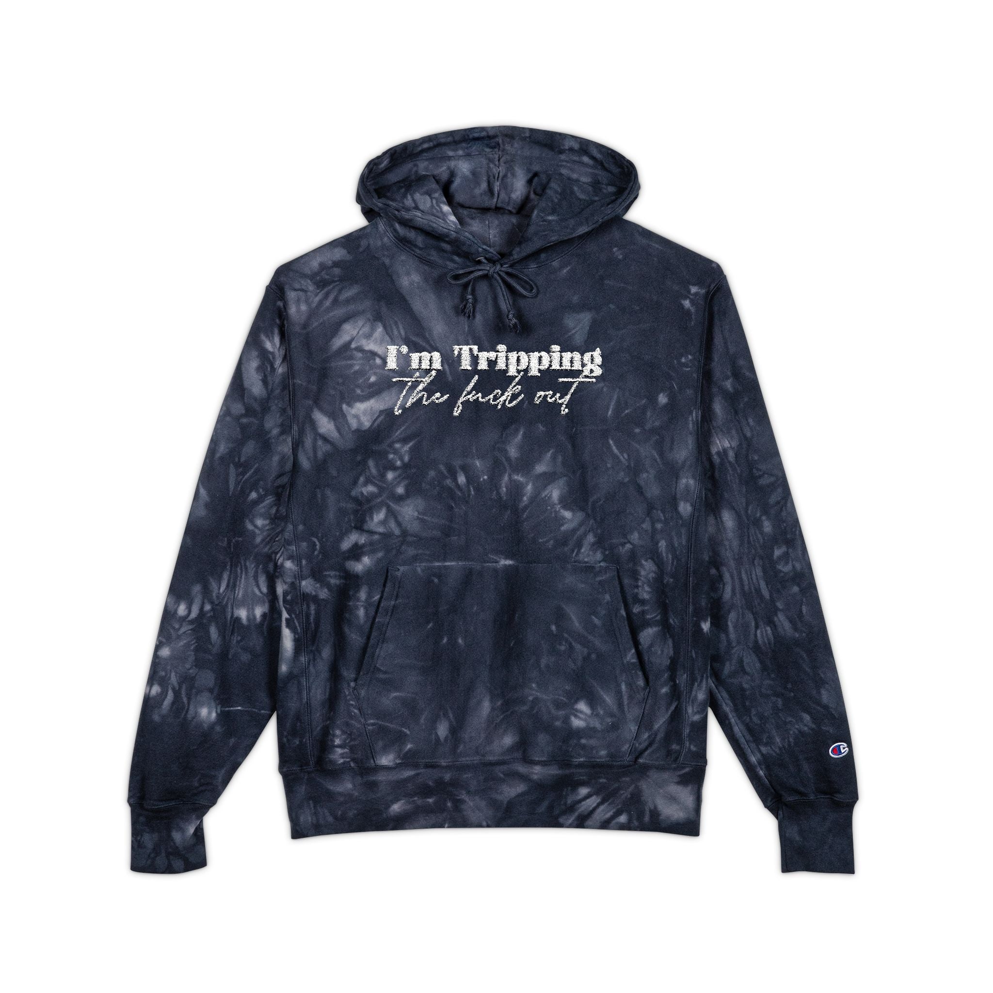 Champion Tie-Dye Hoodie – Saturated Spiral