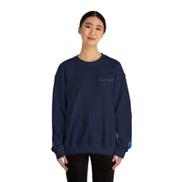 Copy of Custom Date & Monogram Roman Numeral Crewneck Sweatshirt - Navy