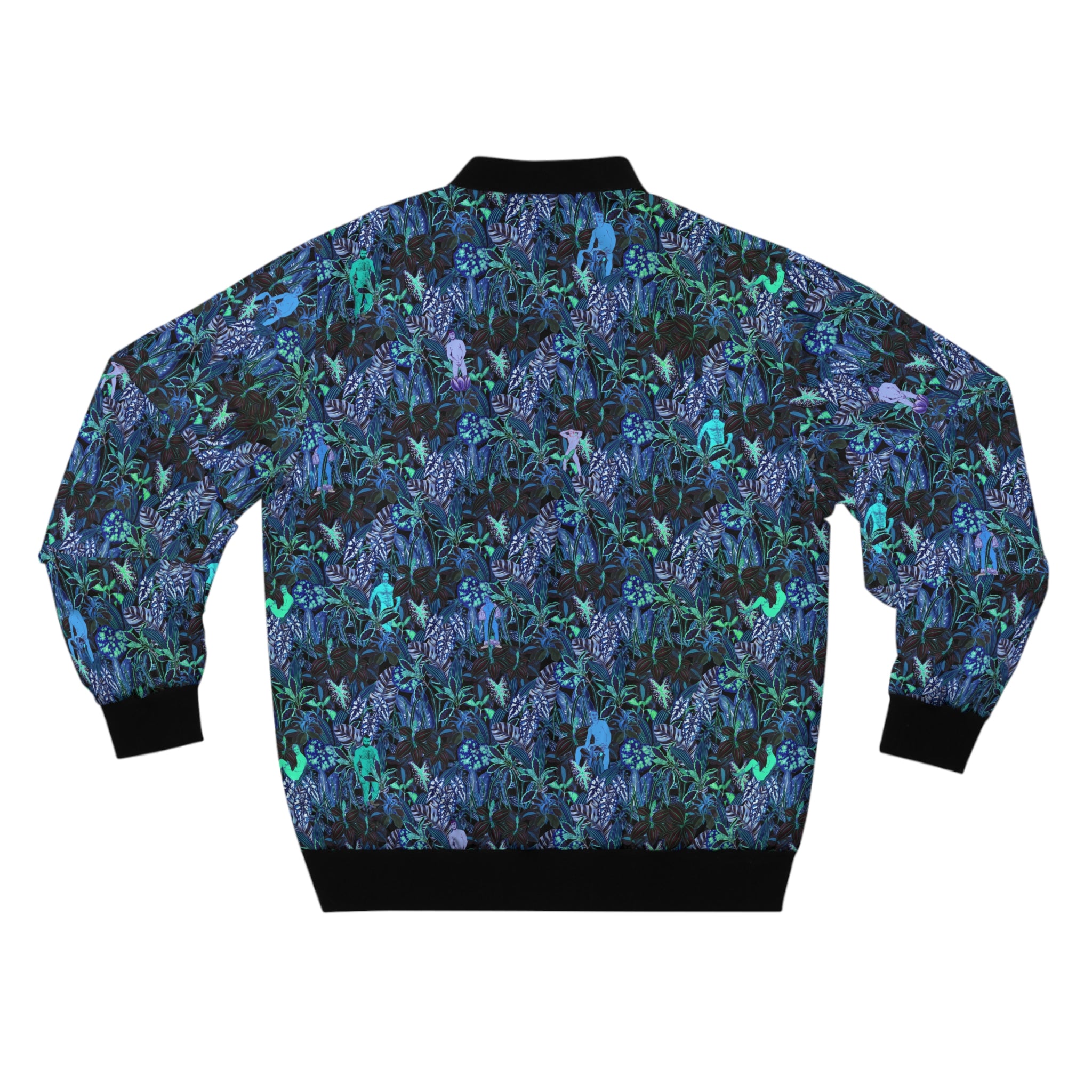 Bomber Jacket – Tropical Print, Street Attitude