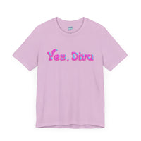 YES, DIVA – Garment‑Dyed Tee