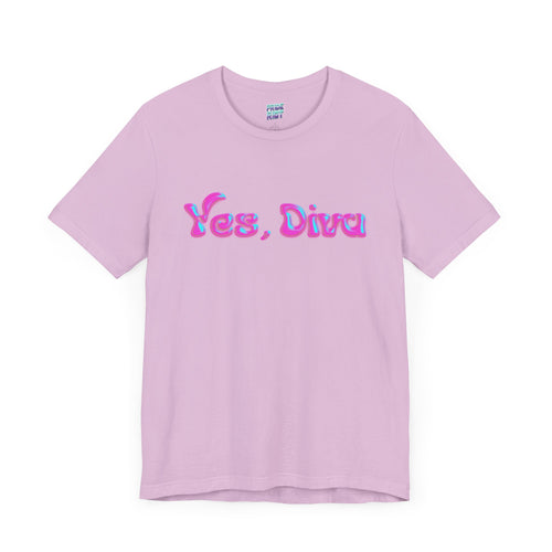 YES, DIVA – Garment‑Dyed Tee