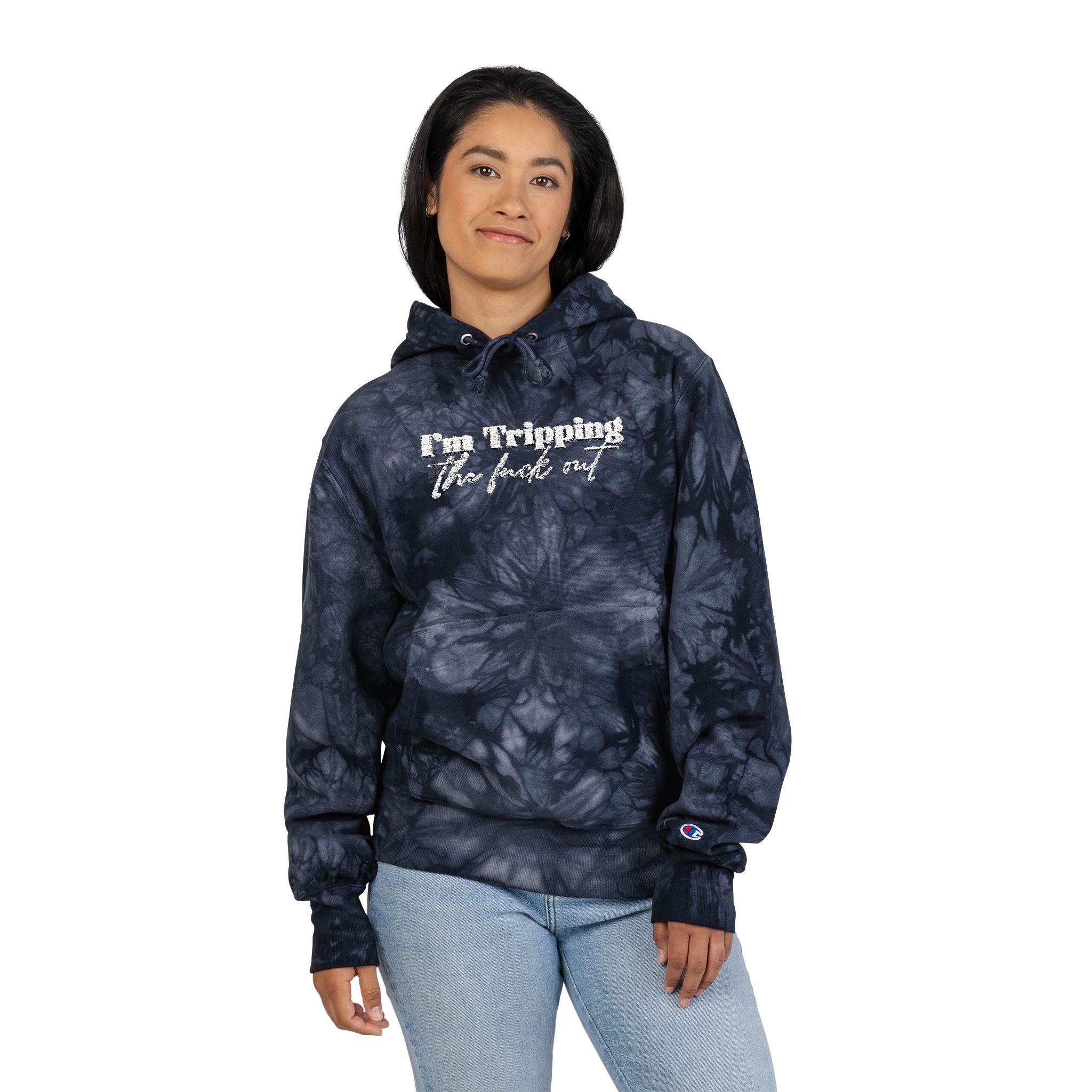 Champion Tie-Dye Hoodie – Saturated Spiral