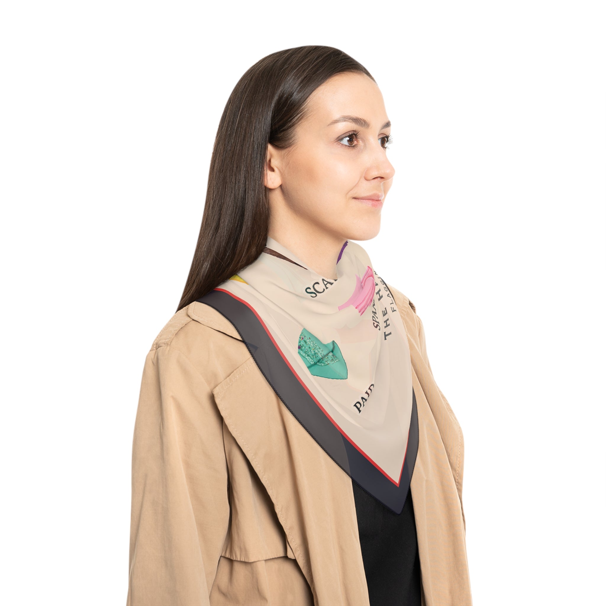 Hanky Code Poly Scarf