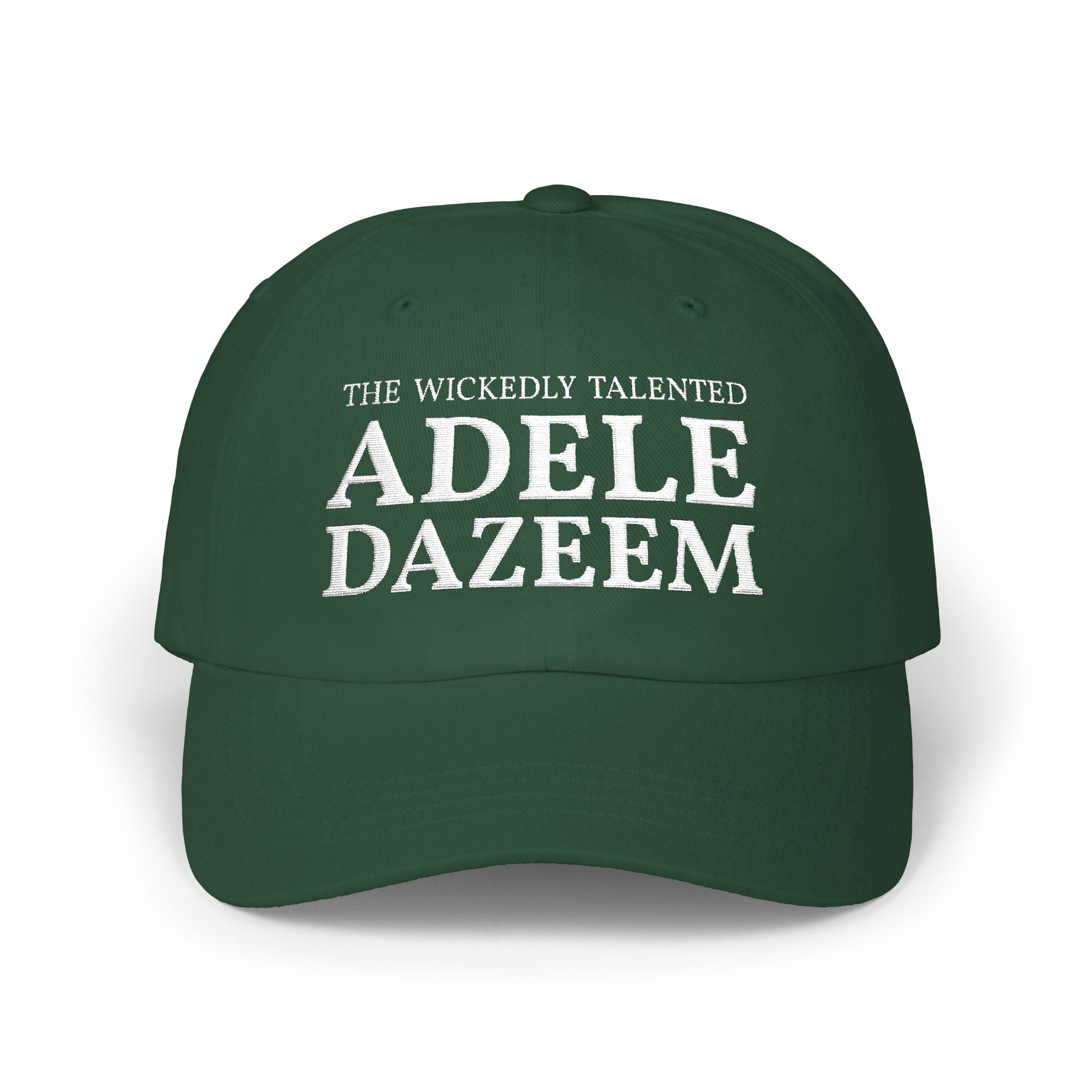 Adele Dazeem Embroidered Dad Hat – The Wickedly Talented Cap