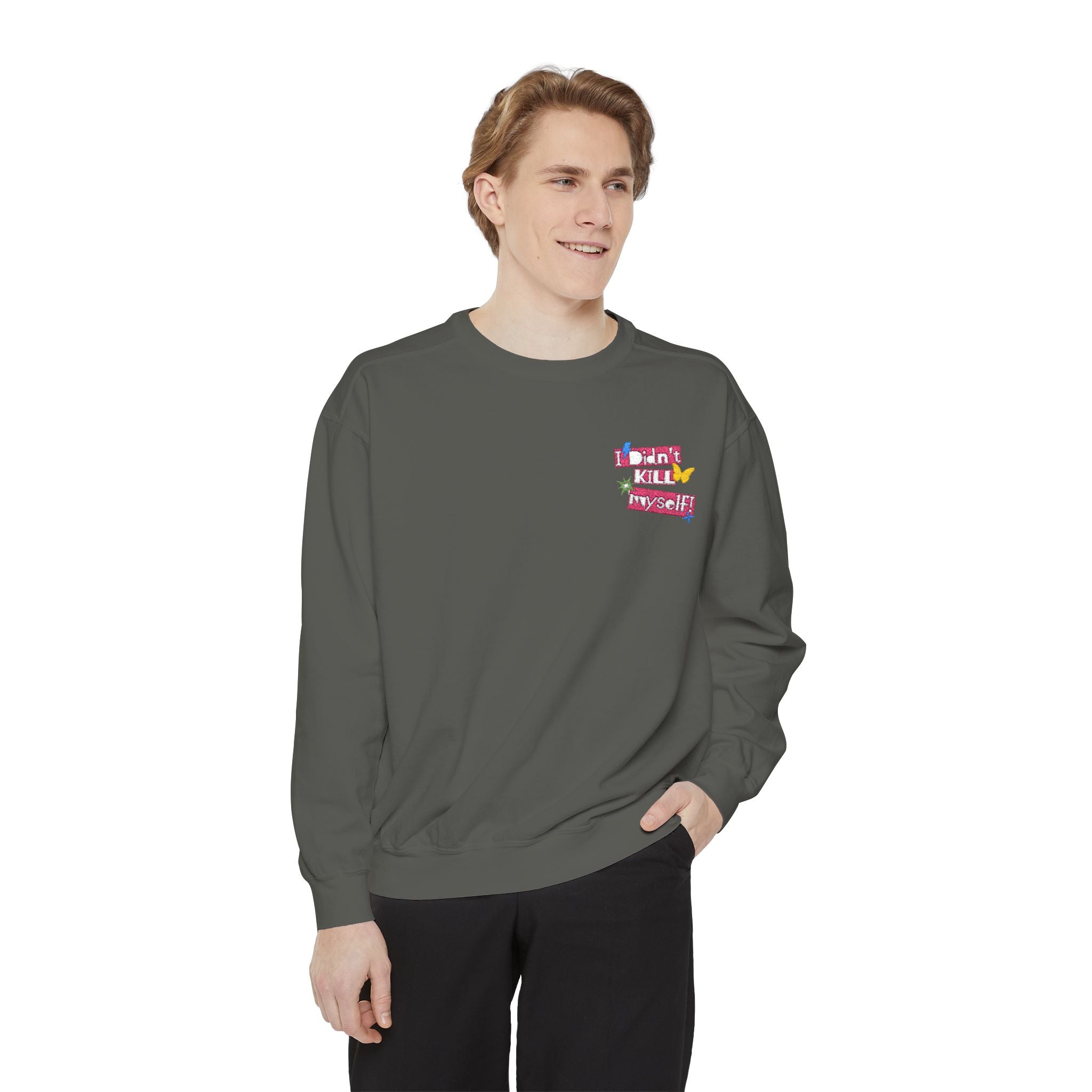 Floral Unisex Sweatshirt – Soft Bloom Energy