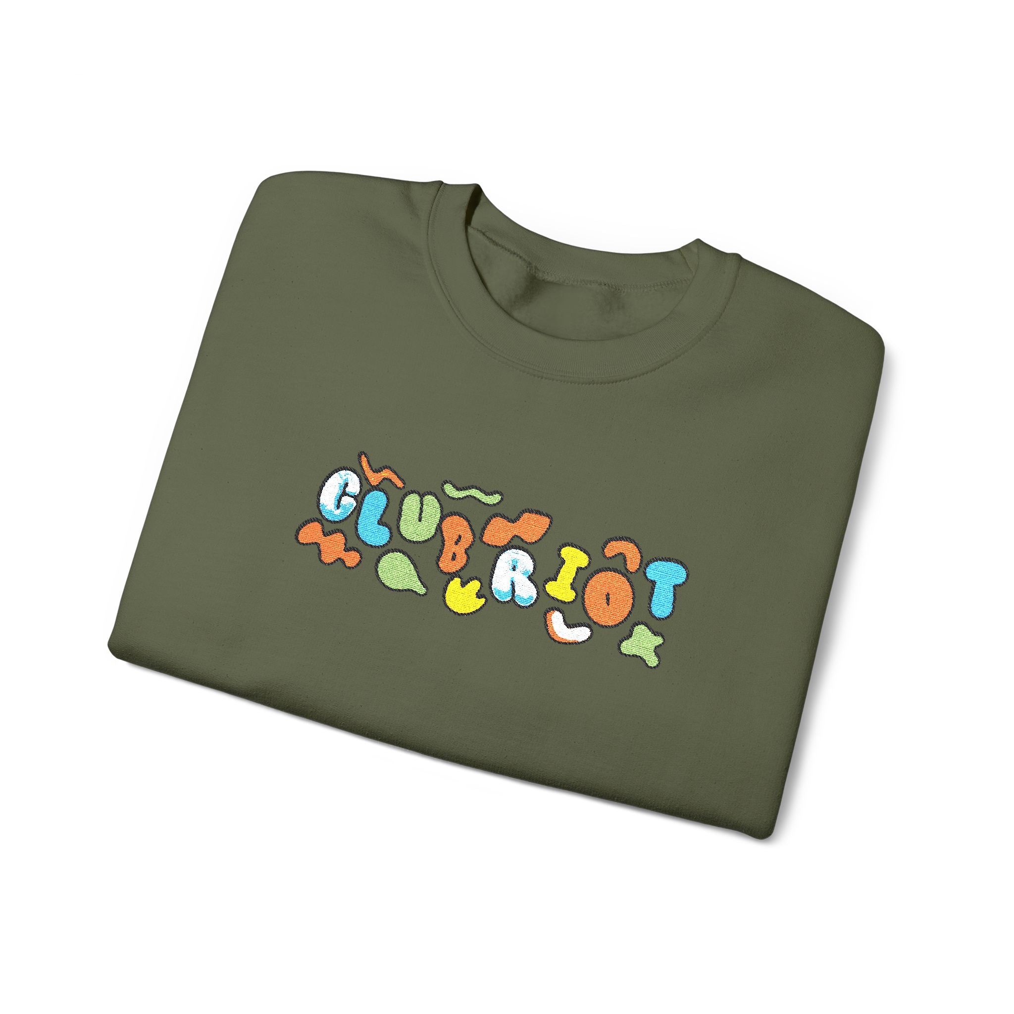 Sparkling Green Text Crew – Alt