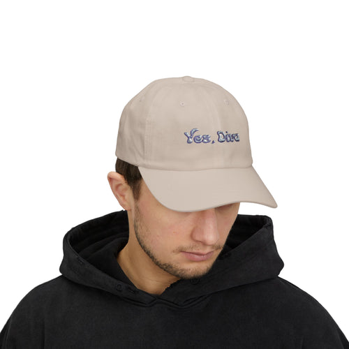 YES, DIVA – Dad Cap (White, Embroidered)
