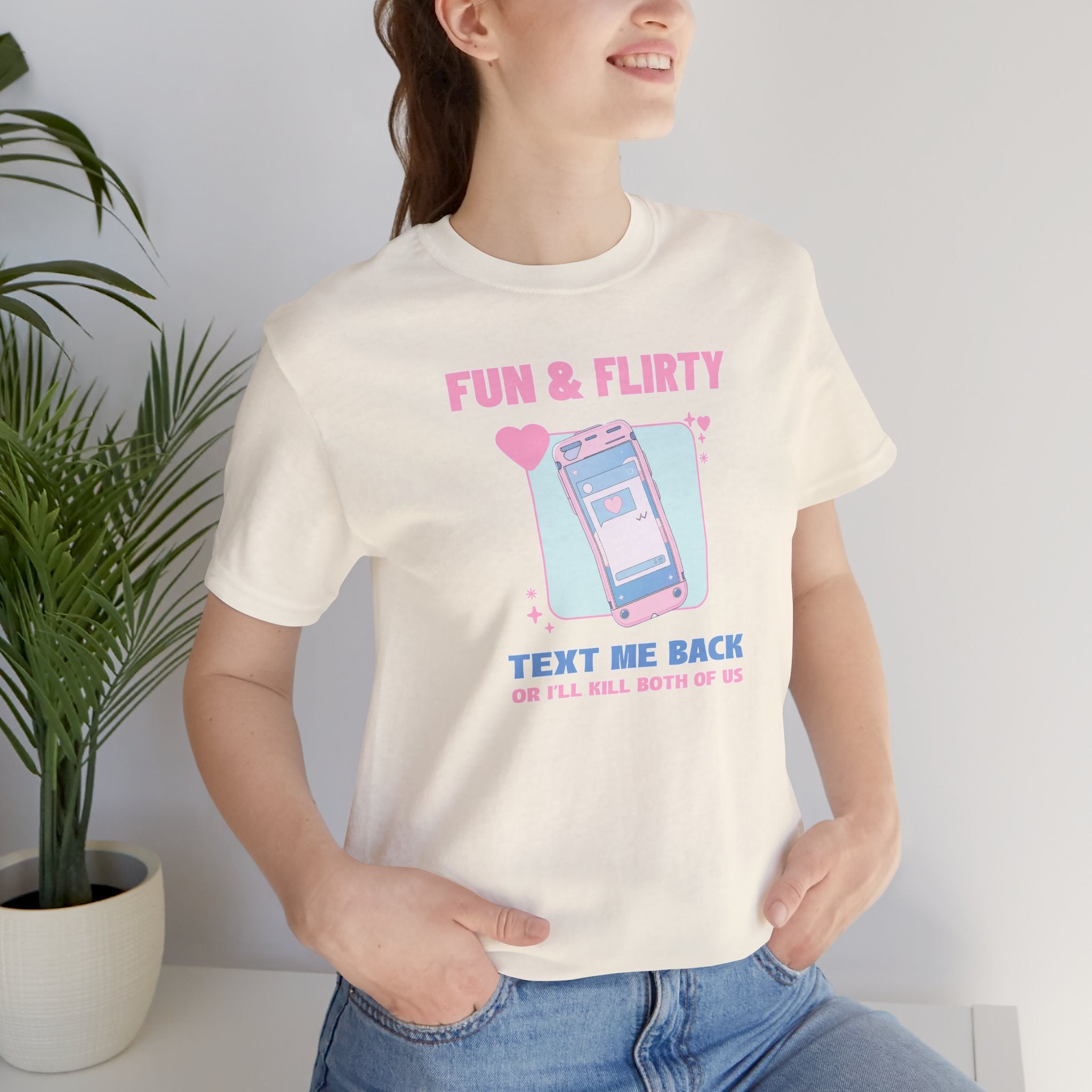 Text Me Back – Unisex Tee