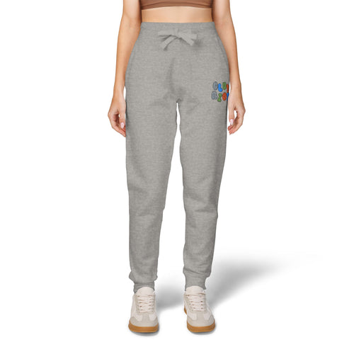 Embroidered Fleece Sweatpants