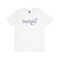 Unisex t-shirt with Club Riot graphic design – queer streetwear tee