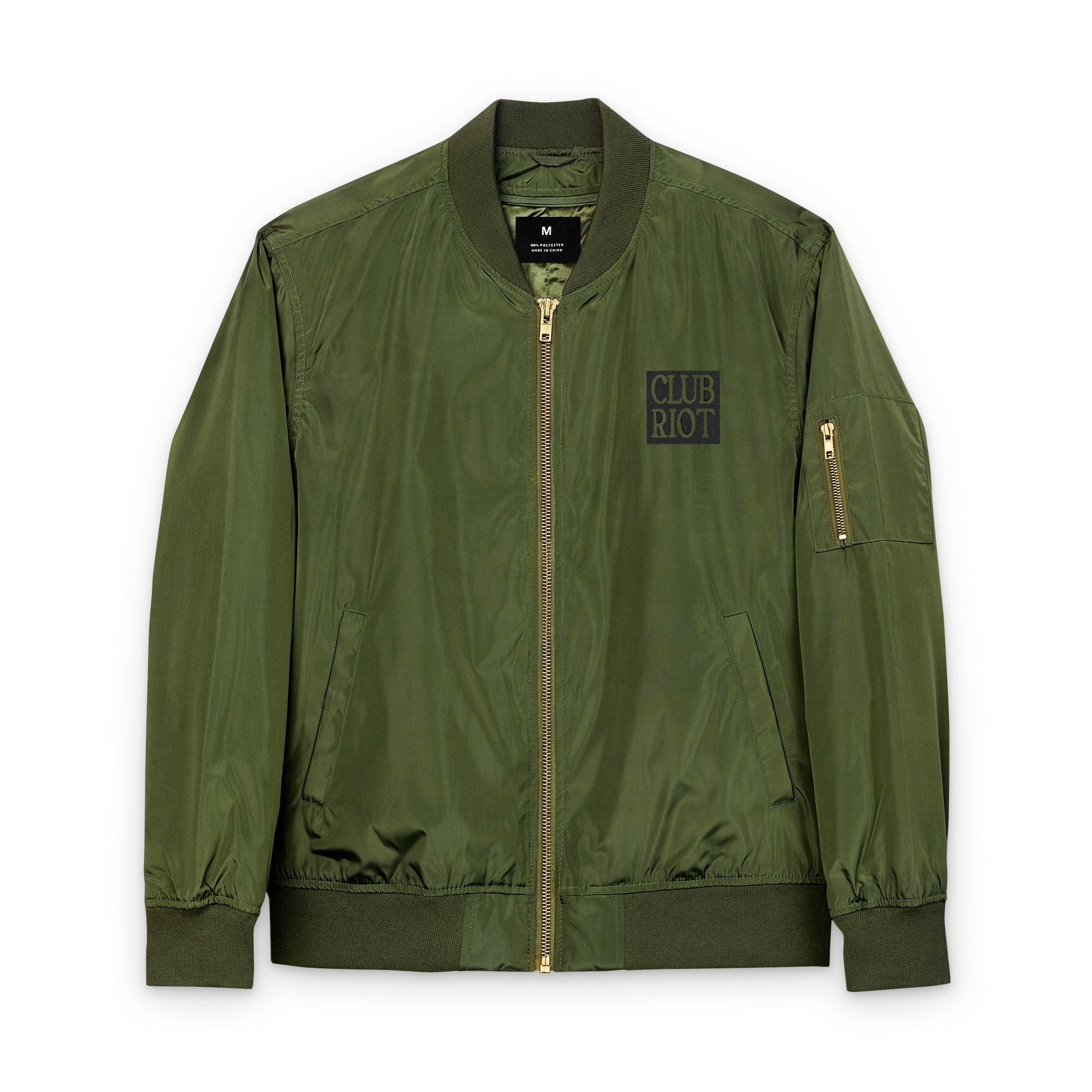 Embroidered Bomber – Bold Stitch