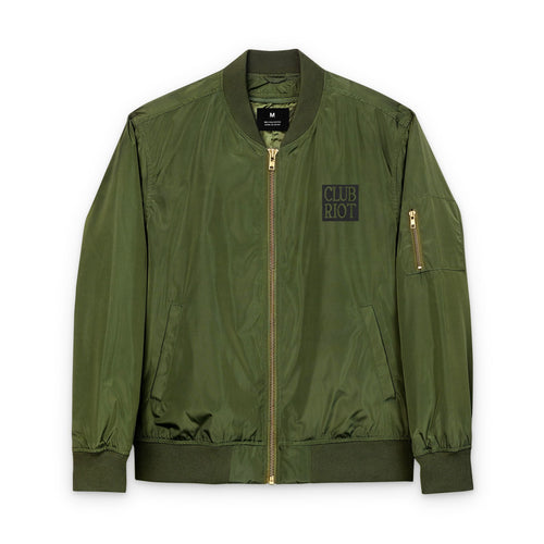 Embroidered Bomber – Bold Stitch