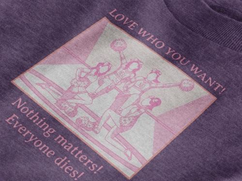 Graphic Sweatshirt – Love Who You Want (Dark Humor)